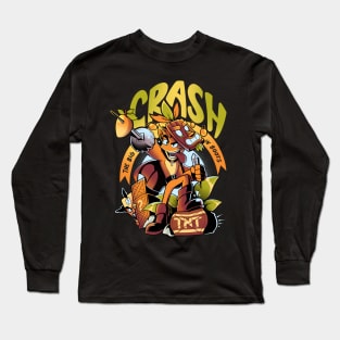 Crash in Boots Long Sleeve T-Shirt